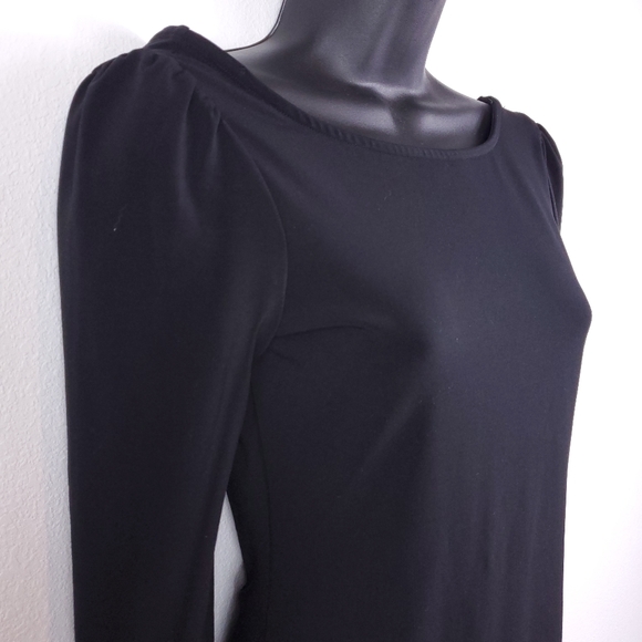Elizabeth and James Black Round Neck Dress - Picture 3 of 7